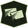 Two Winner’s Edge membership cards in a polygon