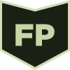 Black and Green icon with 'FP' in the middle