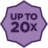 Bonus Point Multiplier  Up to 20X Icon